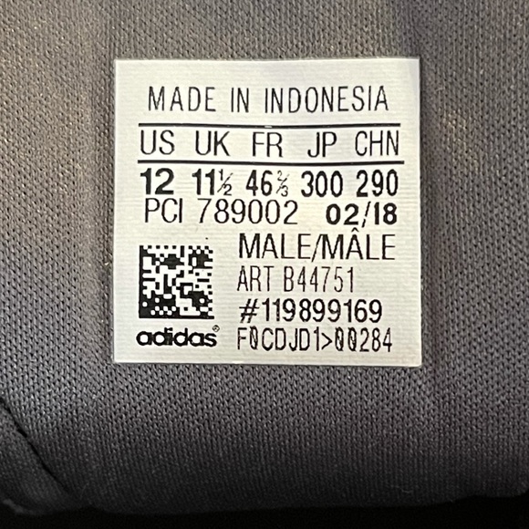 Men’s Ortholite Adidas Cloudfoams - Picture 12 of 12